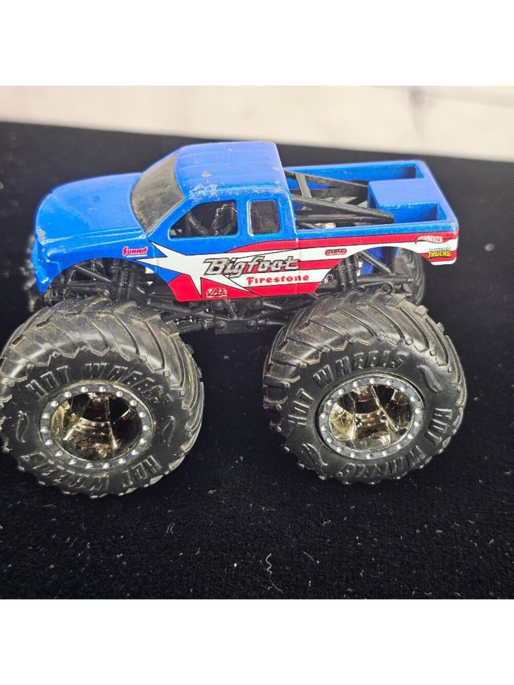 Hot Wheels Bigfoot Firestone Monster Truck Die-Cast 1:64 Scale Toy Collectible